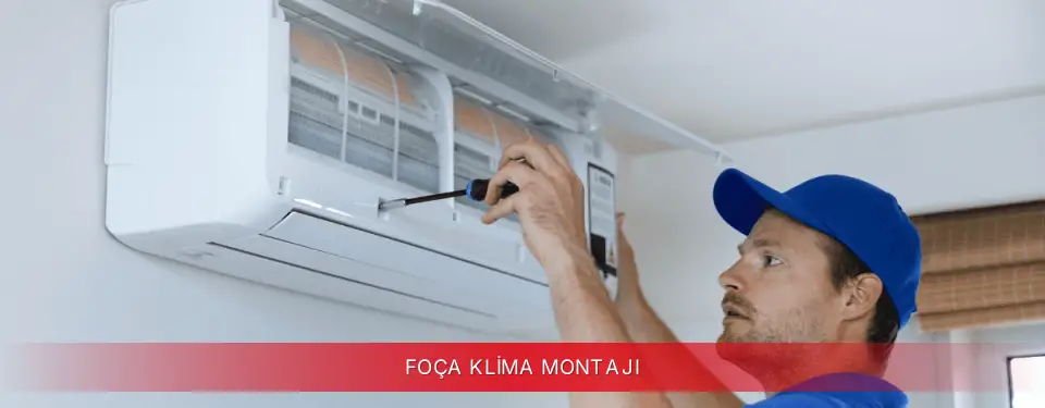 Foça İlçemi Dijitsu Klima Montajı